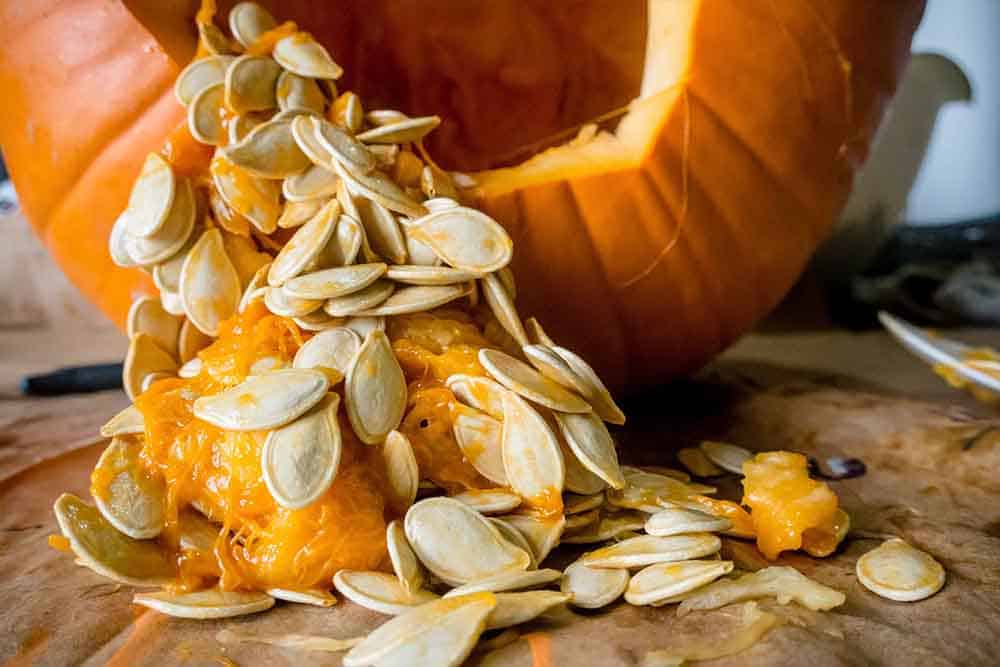 How to Separate Pumpkin Seeds from Strings